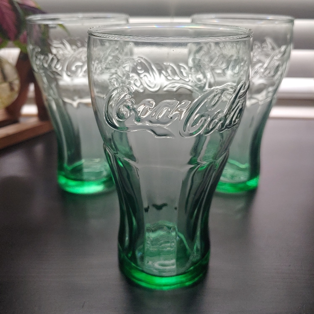 Coca Cola Glasses set of 3